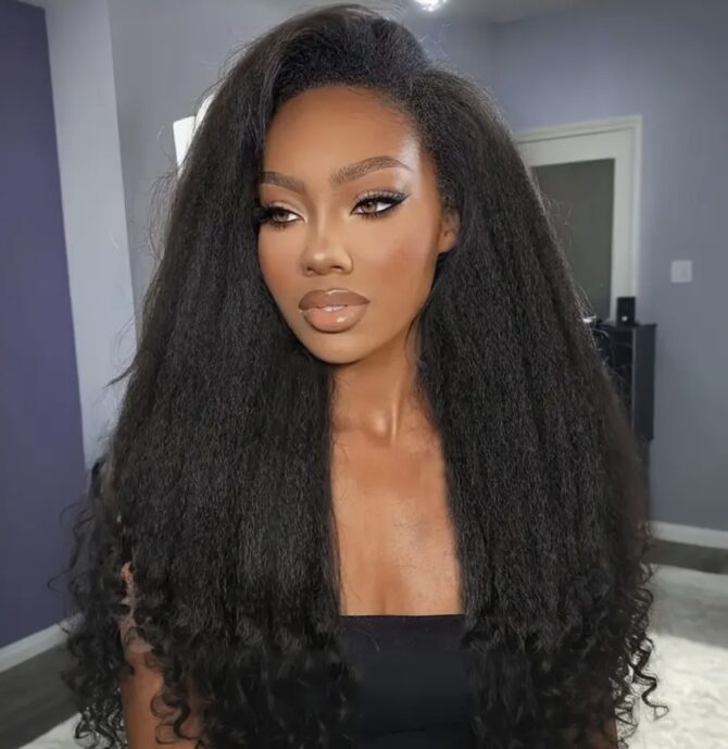 Roller Curler V part wig
