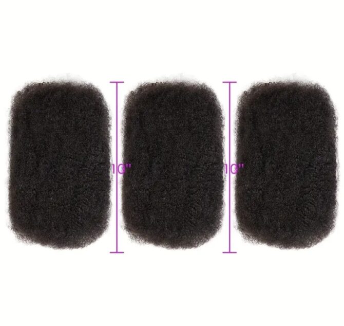 Peruvian Human Hair Bulk Extension(1b) - Image 6