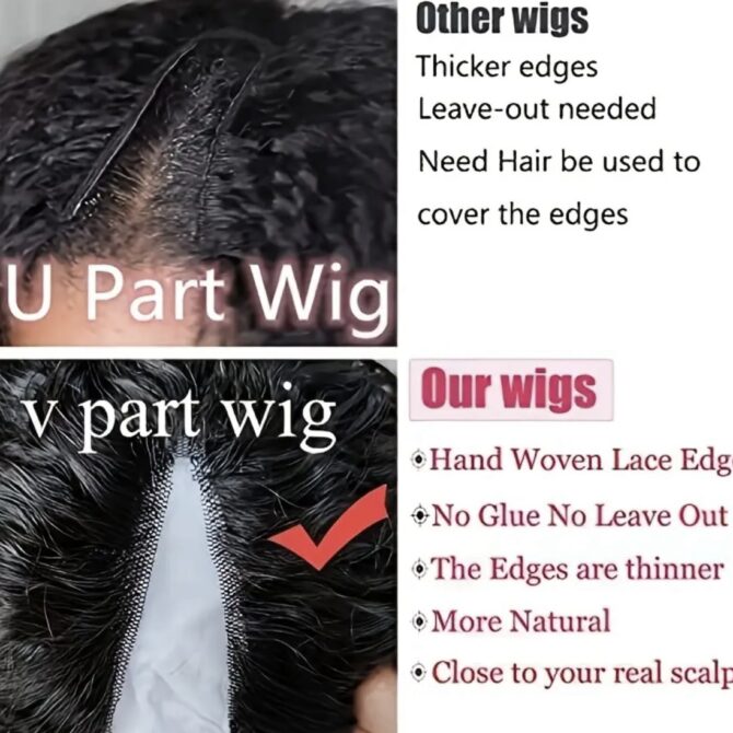 Curly Clip Ins/ V- Part Extension - Image 7