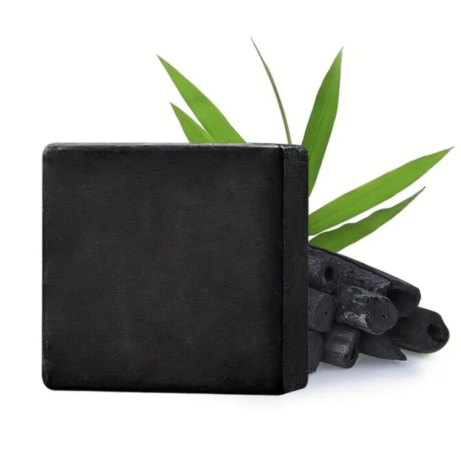 Bamboo  Charcoal Handmade Soap - Image 3