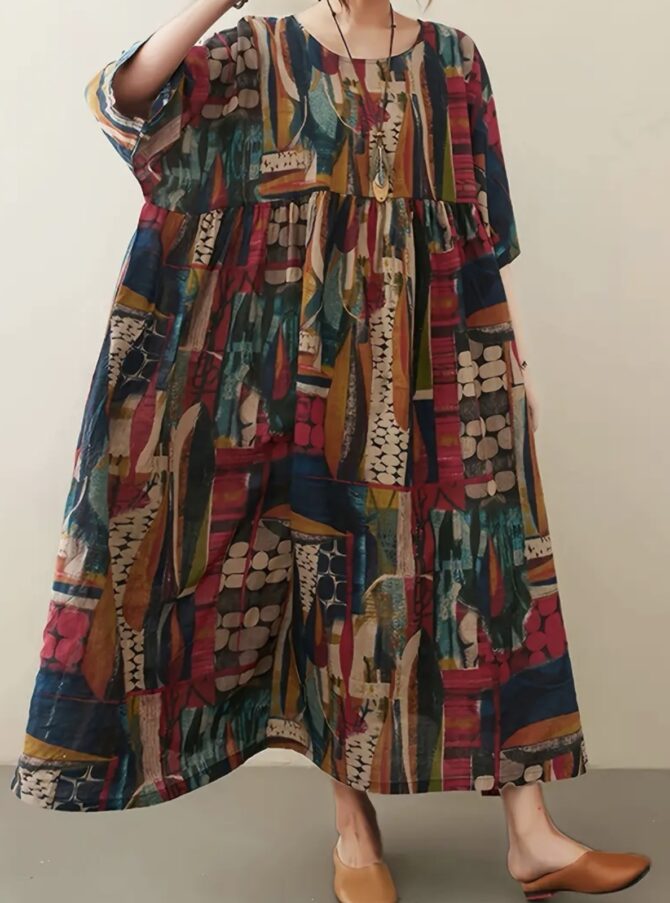 Vintage Summer Dress - Image 6