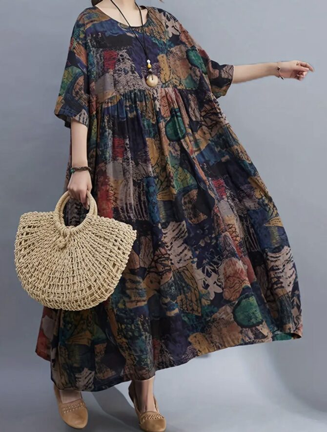 Vintage Summer Dress - Image 4