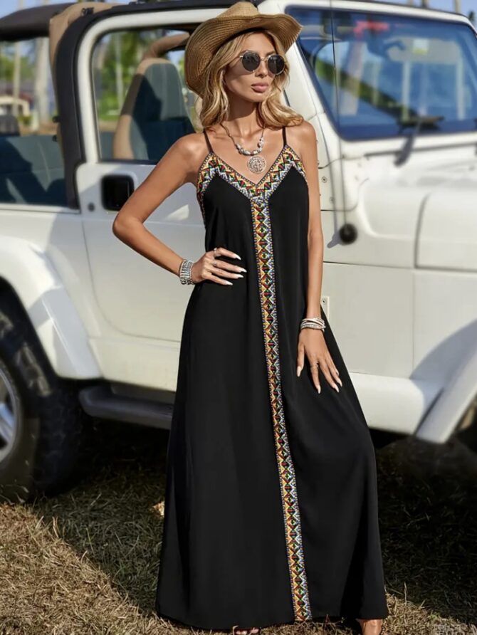 Chic Suspender Dress