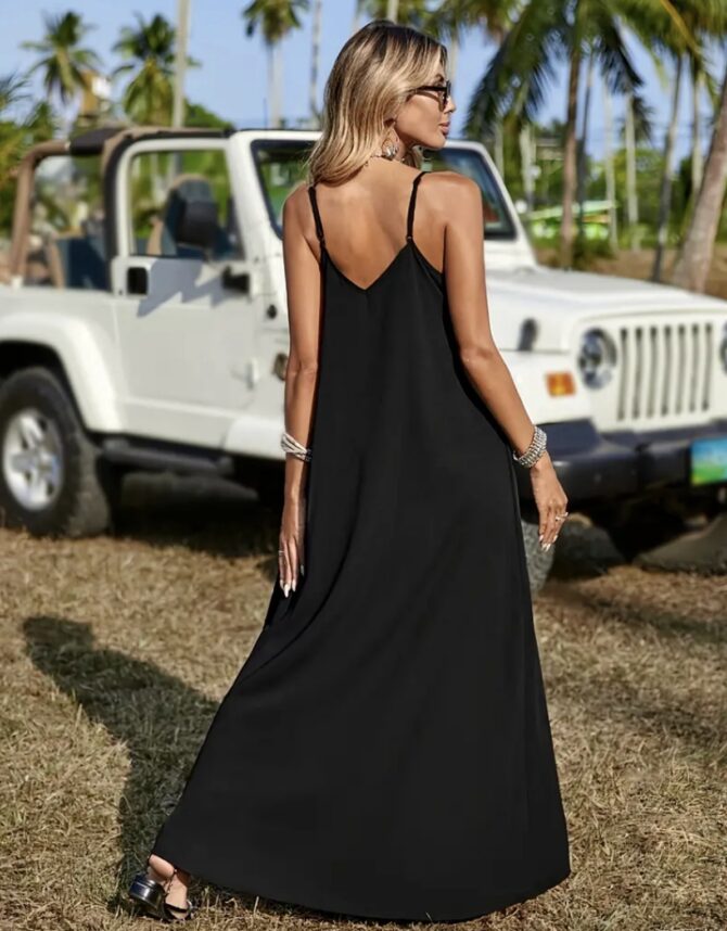 Chic Suspender Dress - Image 2