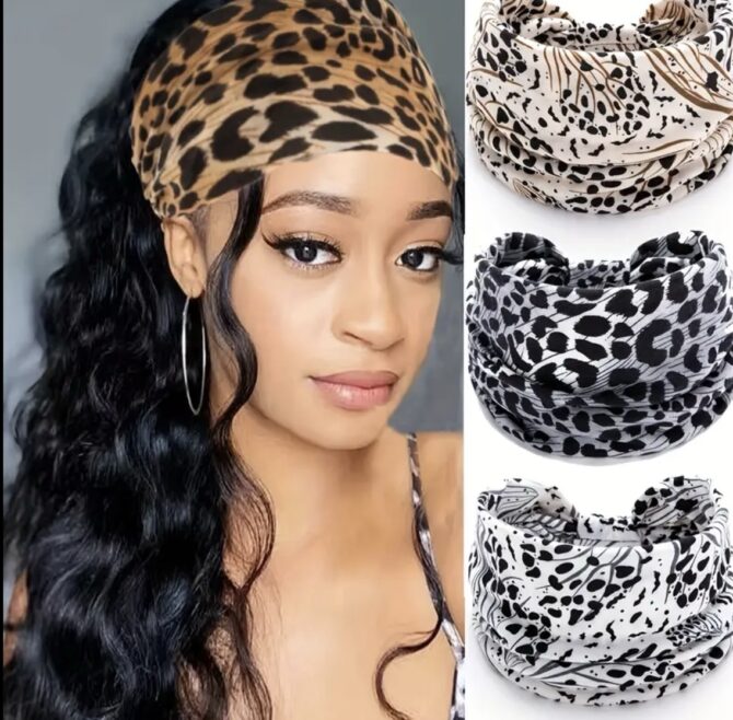 Elegant leopard headband - Image 4