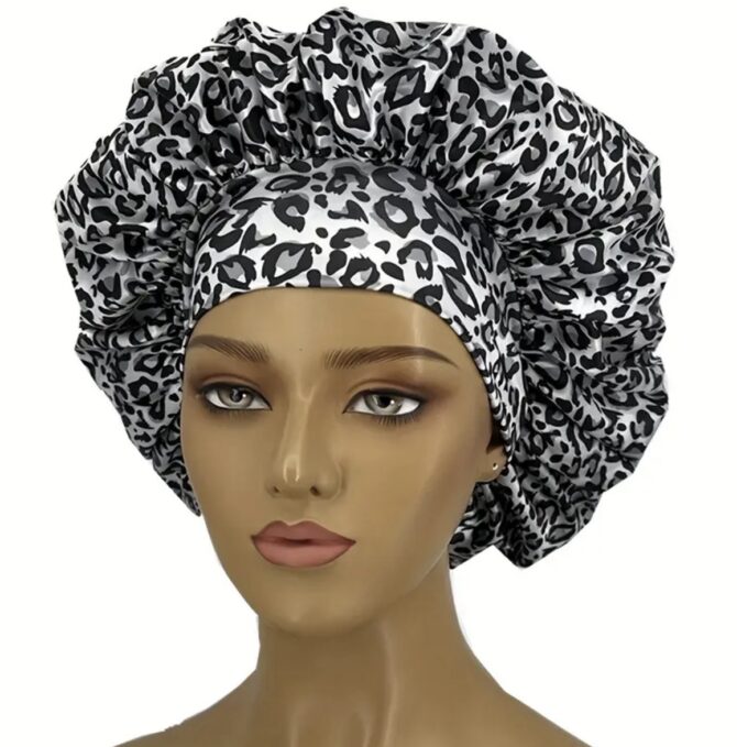 Leopard Hair Bonnet - Image 2