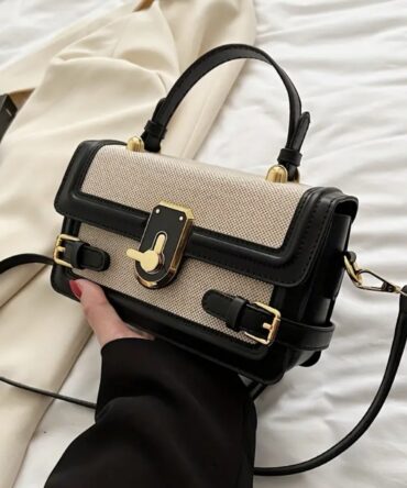 Vintage Flap Crossbody Bag