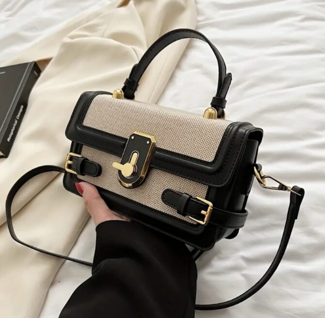 Vintage Flap Crossbody Bag