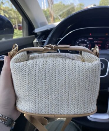 Hand woven Beach Bag