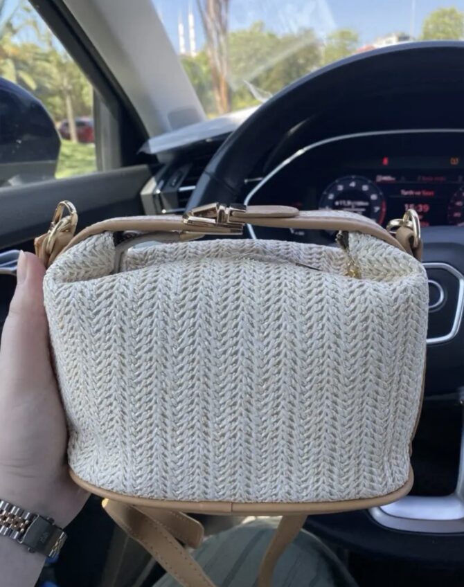Hand woven Beach Bag