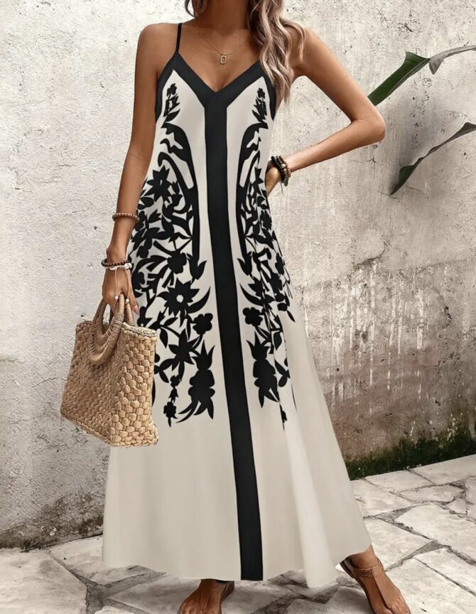 Bohemian Print Dress