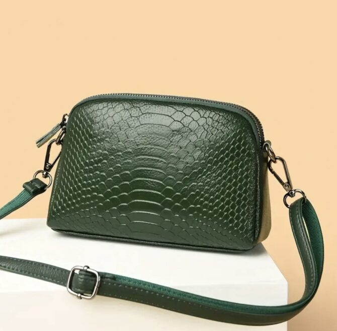 Original Leather Cross bag - Image 4
