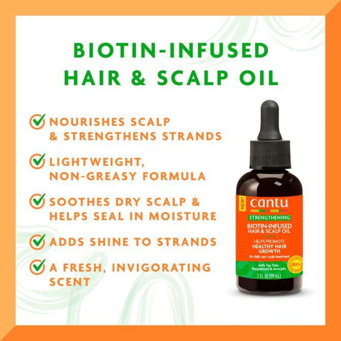 Cantu Biotin Hair & Scalp Oil - Image 2