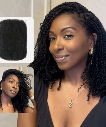 Peruvian Human Hair Bulk Extension(1b)
