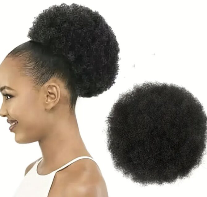 Afro Puff Kinky Drawstrings - Image 2