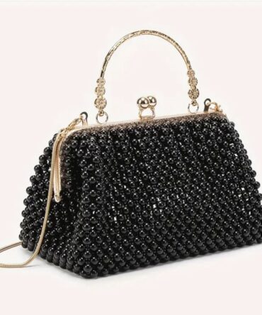 Hand Made Beaded  Clutch Bag