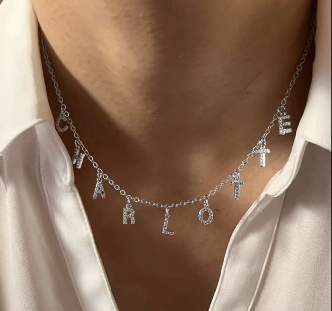 Name customization Necklace - Image 2