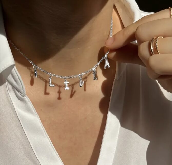Name customization Necklace - Image 3