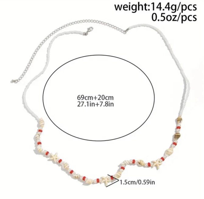 Boho. 4 in 1 handmade waist beads - Image 2