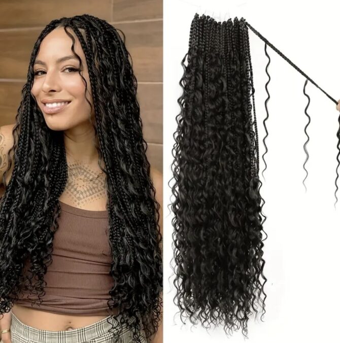 Boho Box Braids (Crochet Hair) - Image 4