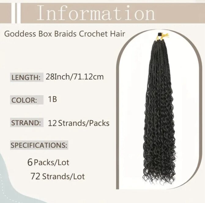 Boho Box Braids (Crochet Hair) - Image 7