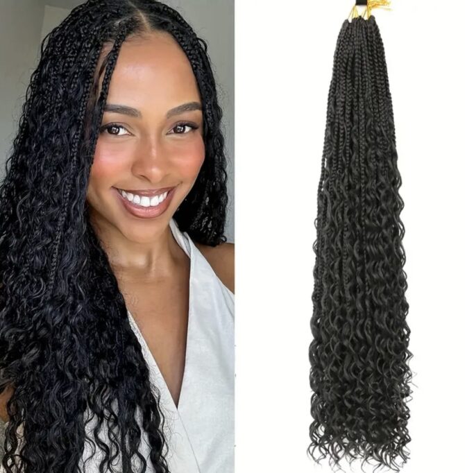 Boho Box Braids (Crochet Hair)