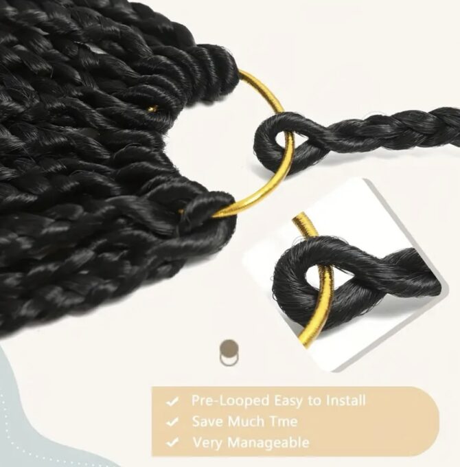 Boho Box Braids (Crochet Hair) - Image 3