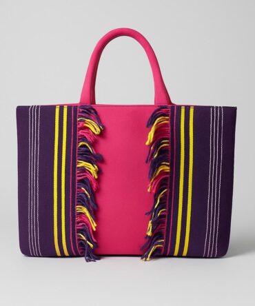 Aso eke Luxe Téchée Leather Bag