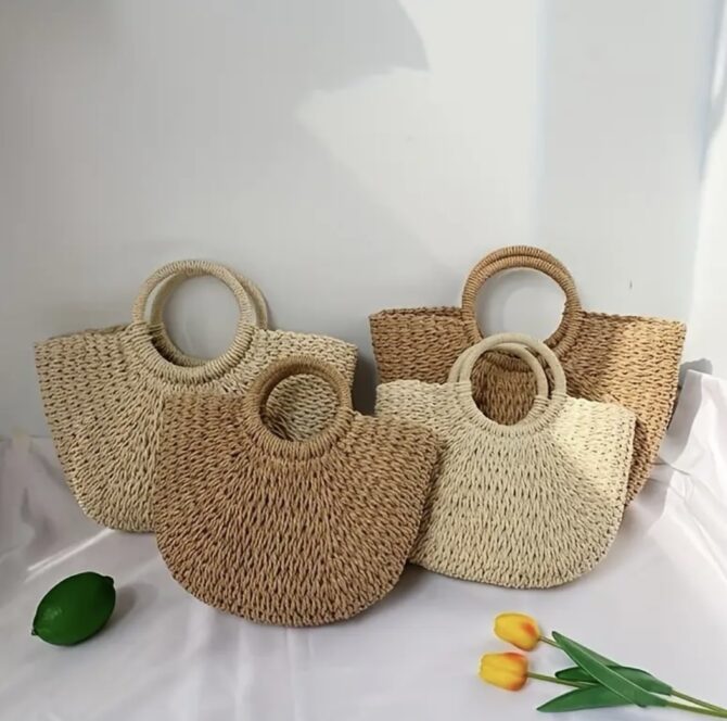 Handmade Strawbag - Image 2