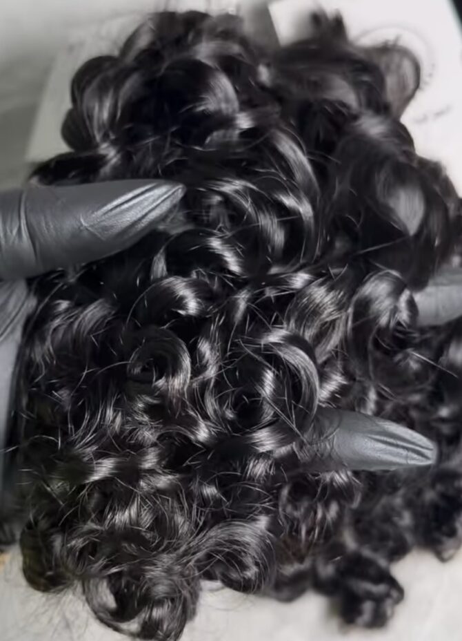 Luxury Afro boho Human hair - Image 5
