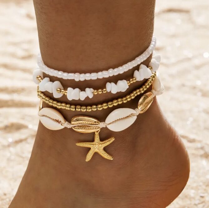 Boho set (anklet & earrings) - Image 2