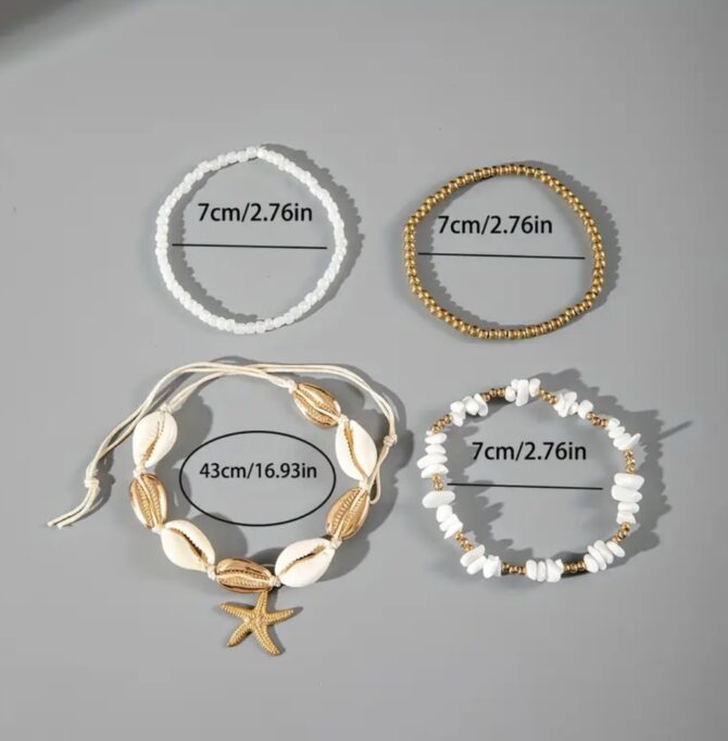 Boho set (anklet & earrings) - Image 4