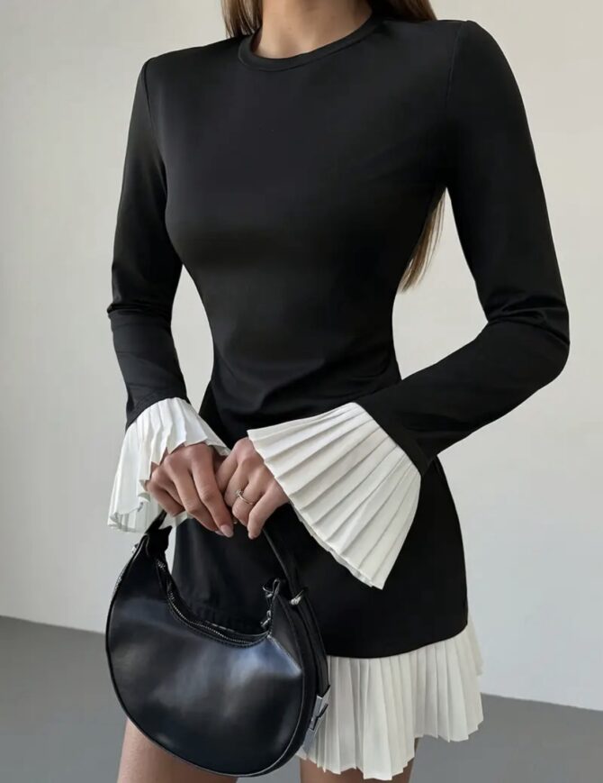 Diane Elegant A-line chic dress - Image 2