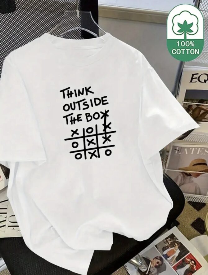 Think Outside the Box Graphic Tee